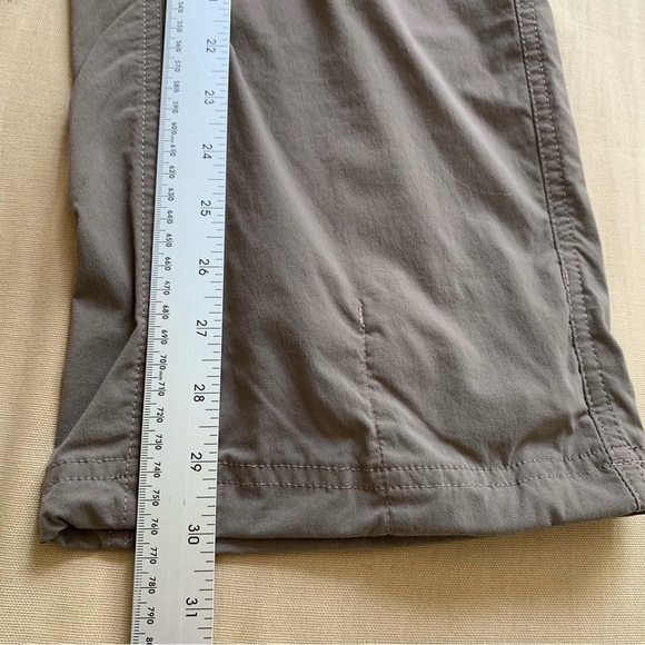 L.L.Bean Women’s Size 12 Comfort Trail Pants Ash Brown Mid-Rise Straight-Leg - Picture 14 of 16